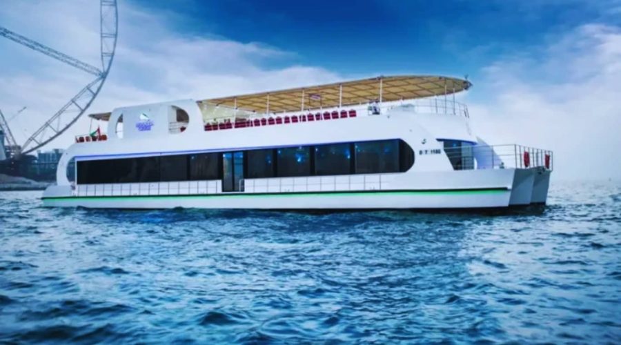 Mona Lisa Dinner Cruise Dubai Marina luxury dhow cruise view