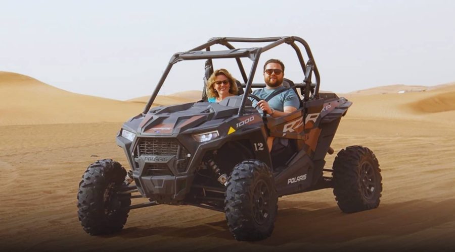 Premium Evening Desert Safari with 30 Min Dune Buggy Open Desert dune buggy ride in Dubai