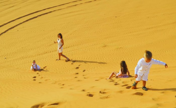 Private Morning Red Dunes Desert Safari Dubai dune bashing experience