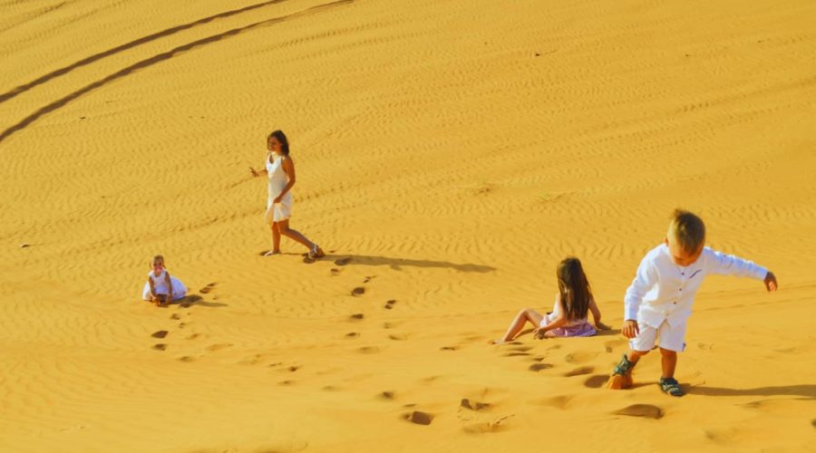 Private Morning Red Dunes Desert Safari Dubai dune bashing experience