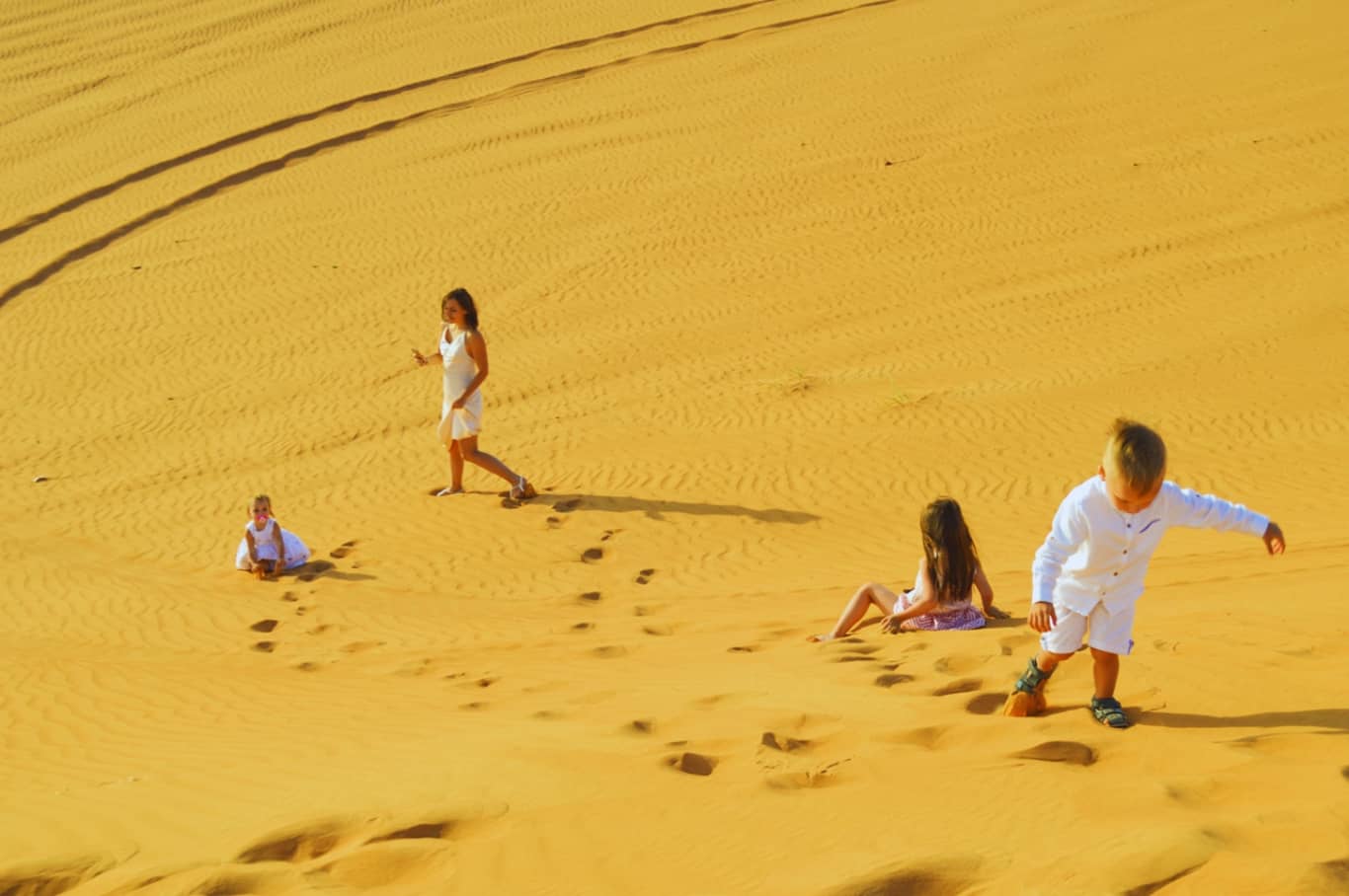 Private Morning Red Dunes Desert Safari Dubai dune bashing experience