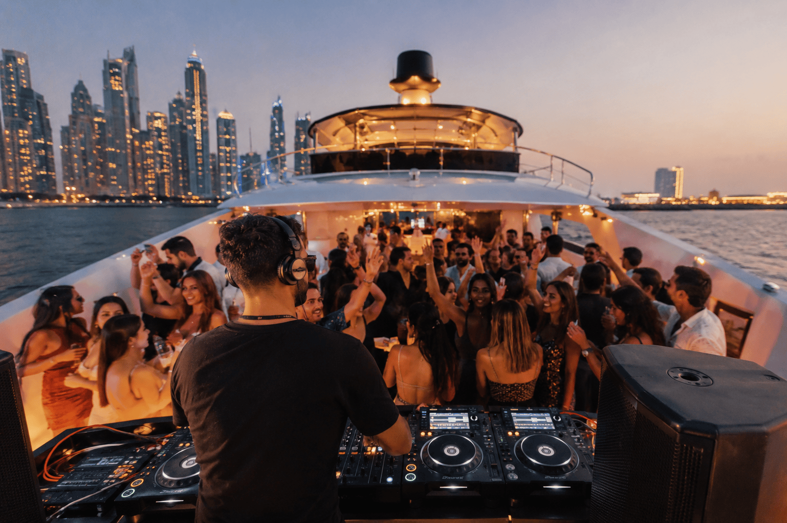 Luxury DJ Party Yacht Dubai