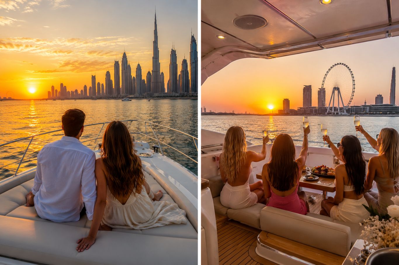Luxury Sunset Yacht Dubai