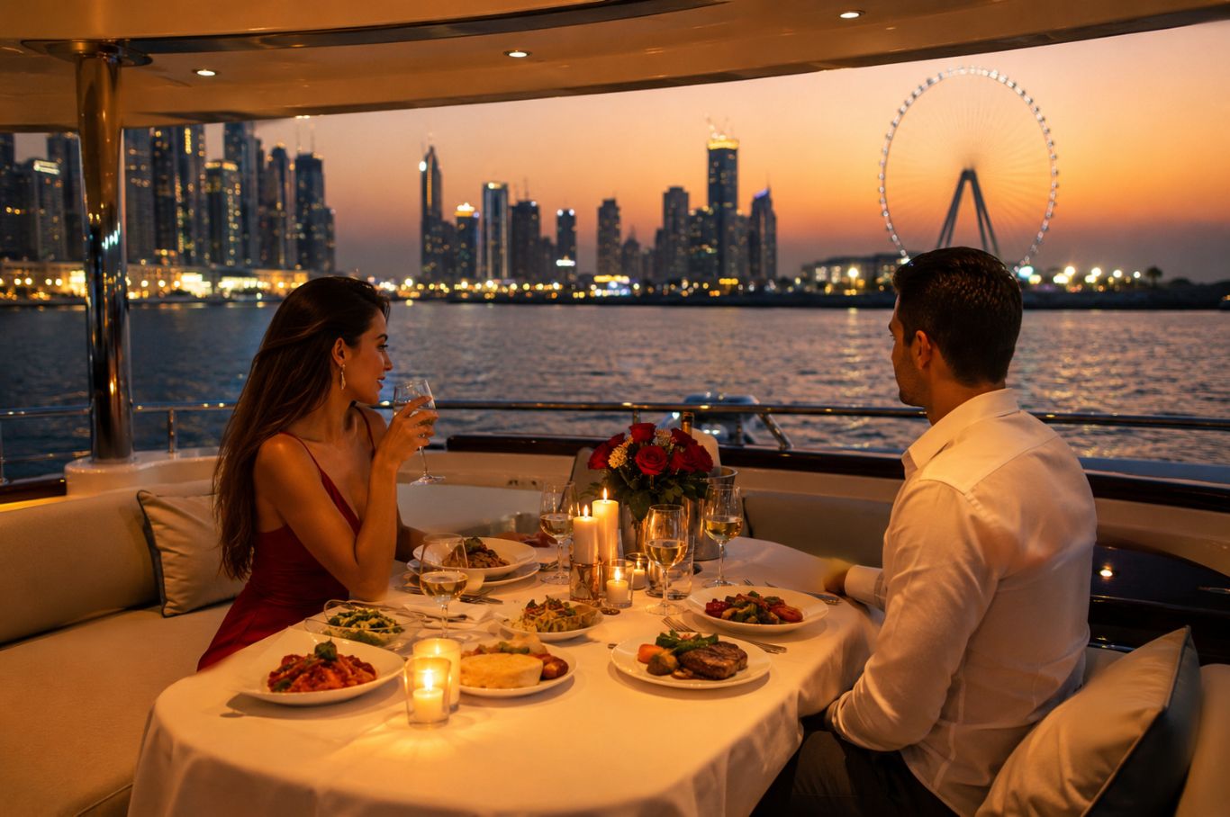 Private Yacht Dinner Dubai