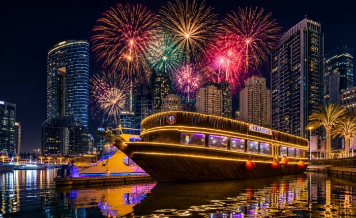 New Year Alexandra Dinner Cruise Dubai Marina